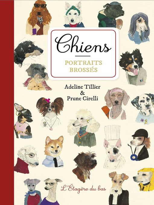 Title details for Chiens, portraits brossés by Adeline Tillier - Available